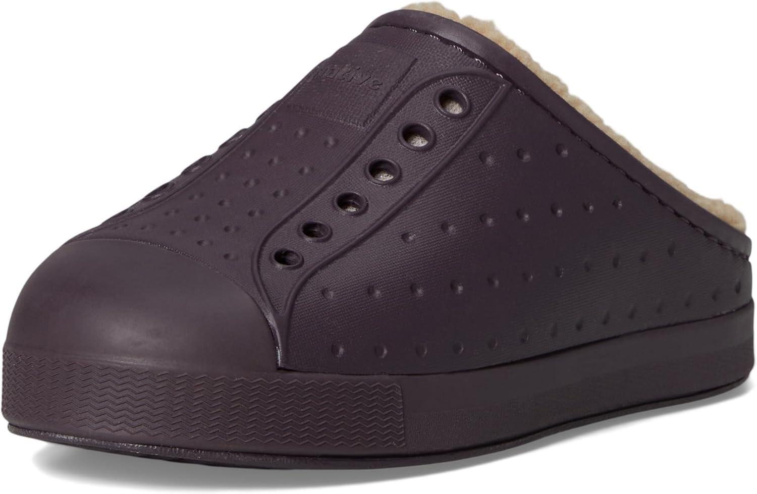 image:imageNative Shoes UnisexChild Jefferson Cozy Little KidVelvet PurpleVelvet PurpleFlax Tan