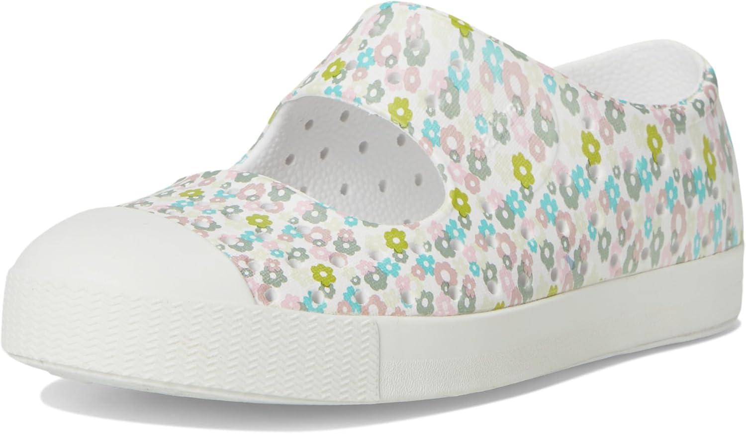 image:imageNative Shoes UnisexChild Jefferson Juniper Print ToddlerShell WhiteShell WhiteWayward Ditsy Floral