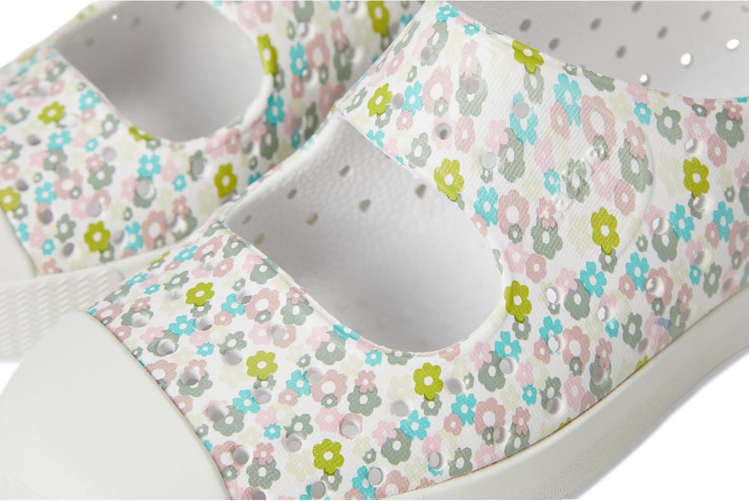 image:imageNative Shoes UnisexChild Jefferson Juniper Print ToddlerShell WhiteShell WhiteWayward Ditsy Floral