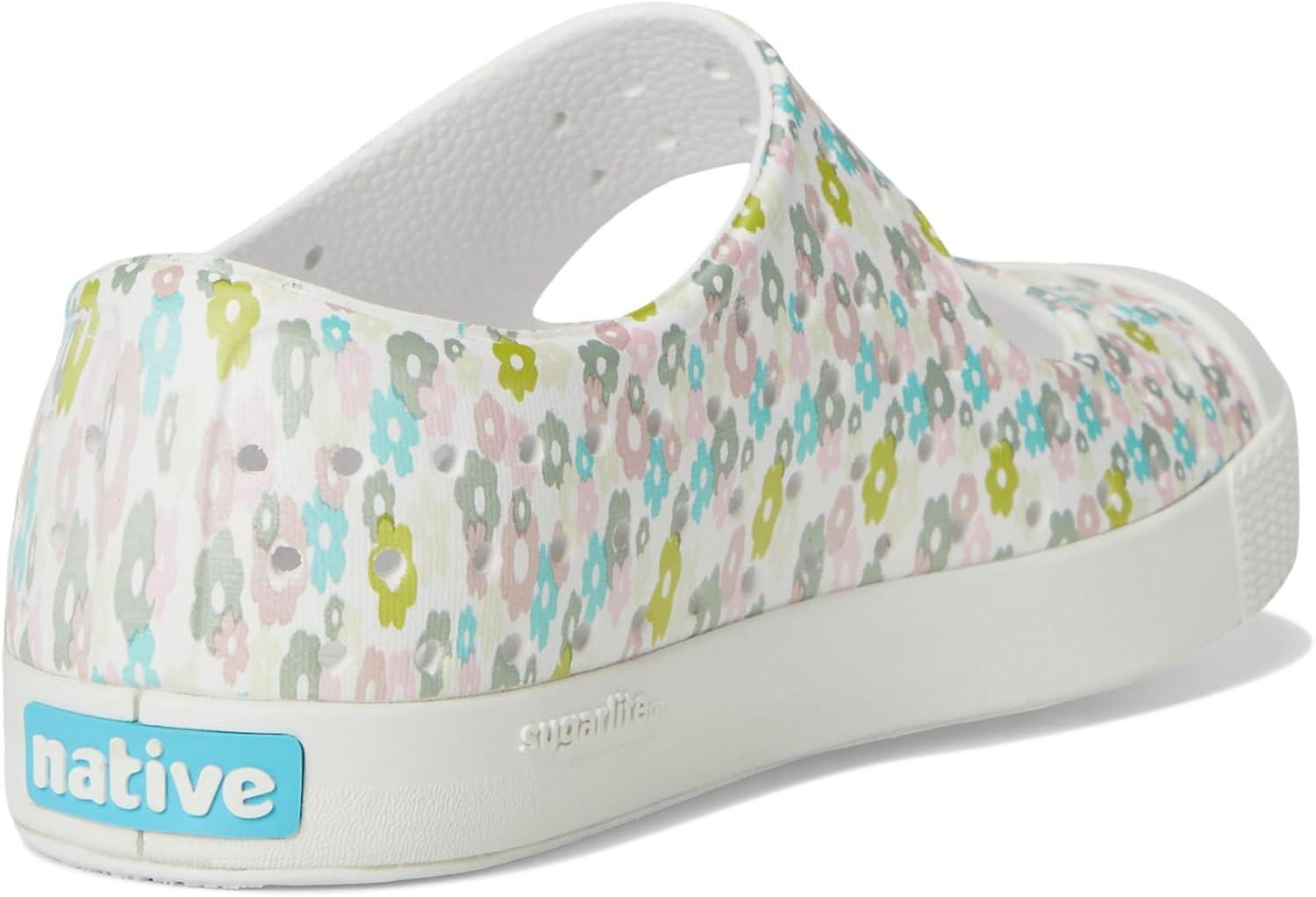 image:imageNative Shoes UnisexChild Jefferson Juniper Print ToddlerShell WhiteShell WhiteWayward Ditsy Floral