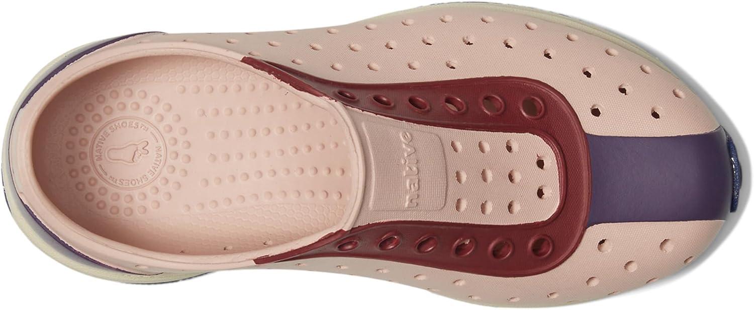 image:imageNative Shoes UnisexChild Robbie Print Little KidBig KidChameleon PinkBone WhiteVelvet TartRegatta Speckle Rubber