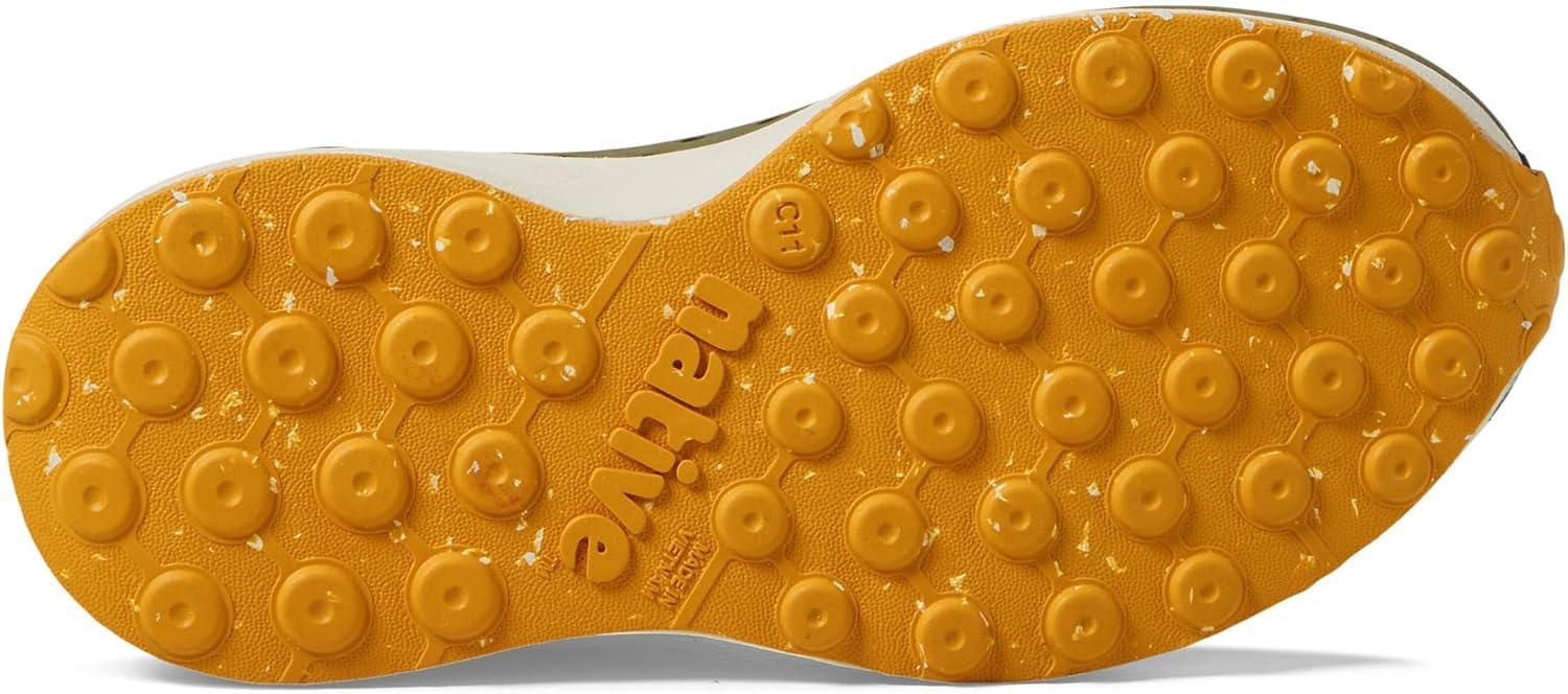 image:imageNative Shoes UnisexChild Robbie Print Little KidBig KidRookie GreenBone WhiteJiffy BlackWheat Speckle