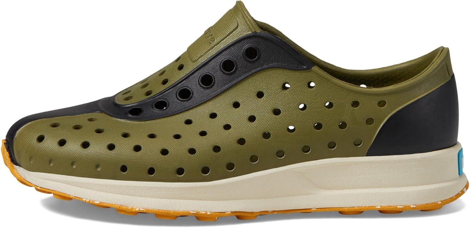 image:imageNative Shoes UnisexChild Robbie Print Little KidBig KidRookie GreenBone WhiteJiffy BlackWheat Speckle