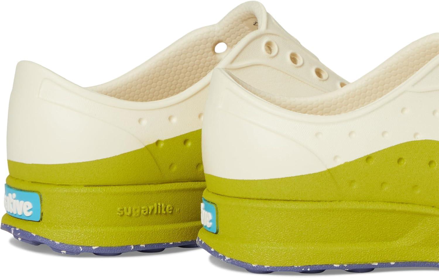 image:imageNative Shoes UnisexChild Robbie Roam ToddlerBone WhiteSeaweed GreenInk Speckle Rubber