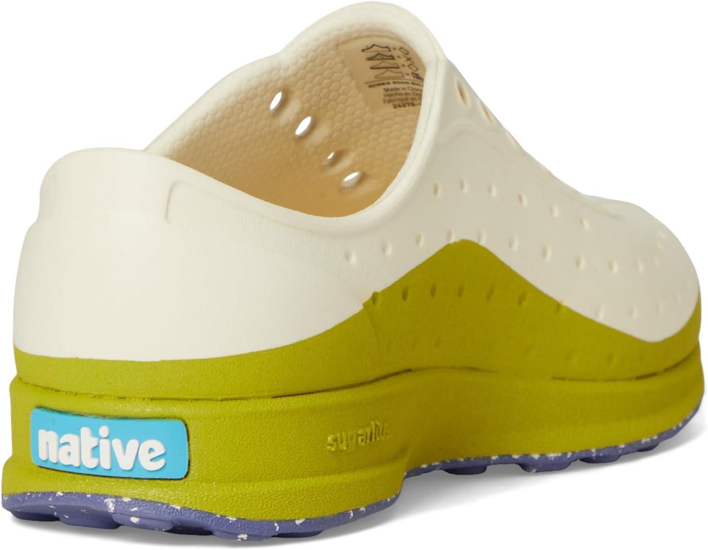 image:imageNative Shoes UnisexChild Robbie Roam ToddlerBone WhiteSeaweed GreenInk Speckle Rubber
