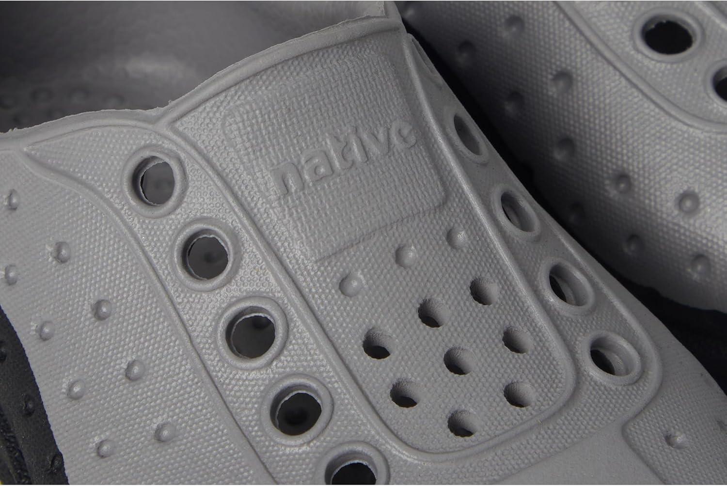 image:imageNative Shoes UnisexChild Robbie Roam ToddlerSatellite GreyJiffy BlackSeaweed Speckle Rubber