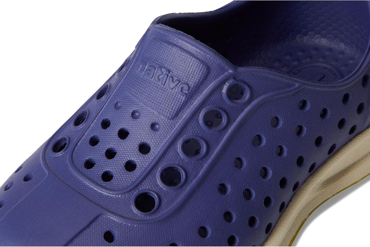 image:imageNative Shoes UnisexChild Robbie SlipOn SneakerInk BlueBone WhiteSeaweed Speckle Rubber