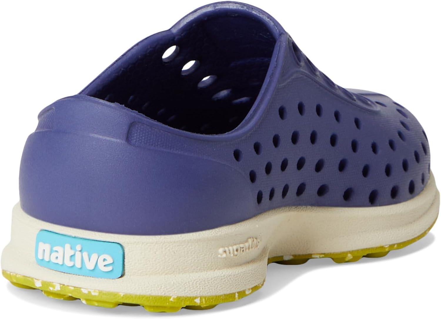 image:imageNative Shoes UnisexChild Robbie SlipOn SneakerInk BlueBone WhiteSeaweed Speckle Rubber
