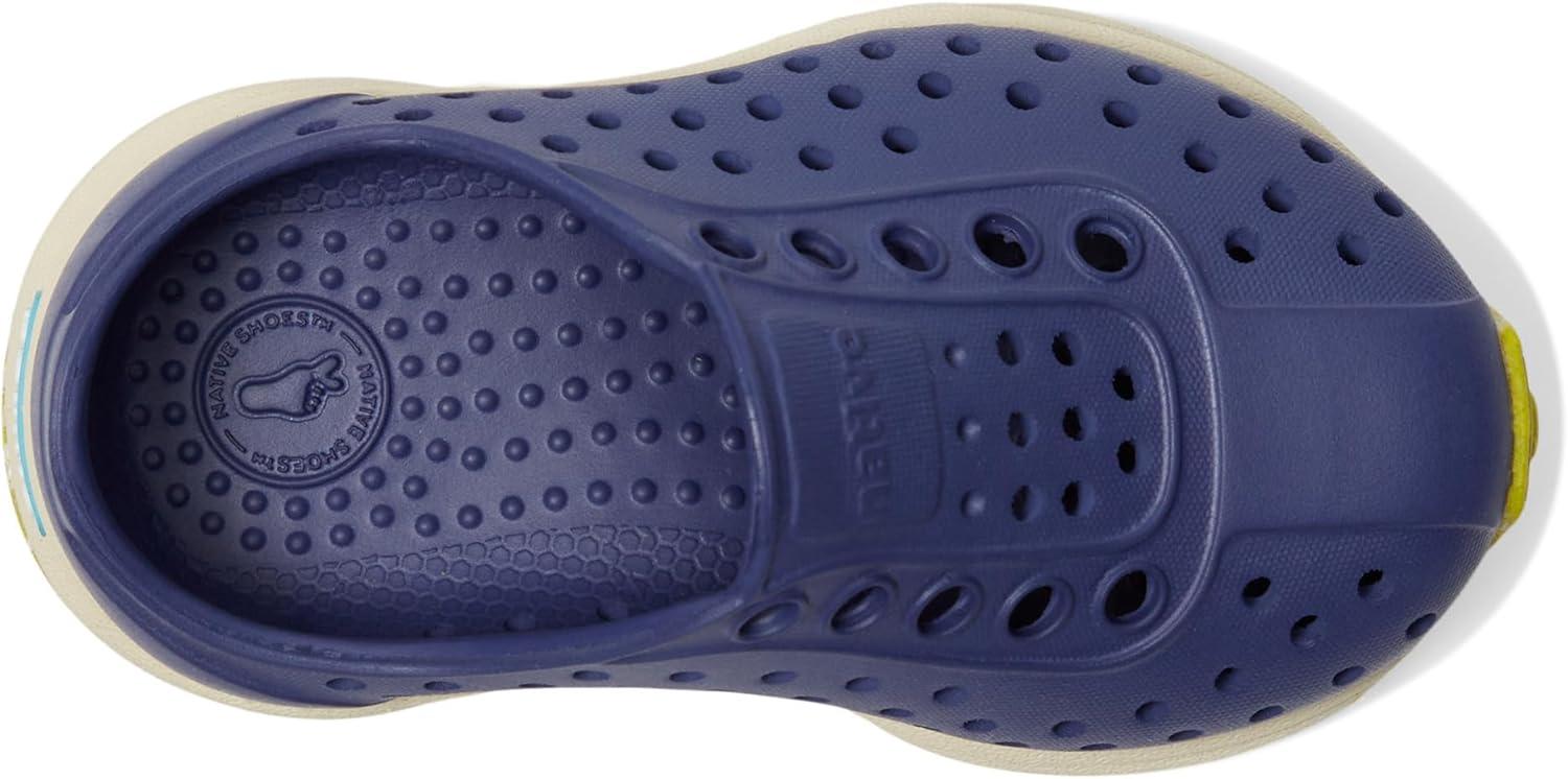 image:imageNative Shoes UnisexChild Robbie SlipOn SneakerInk BlueBone WhiteSeaweed Speckle Rubber