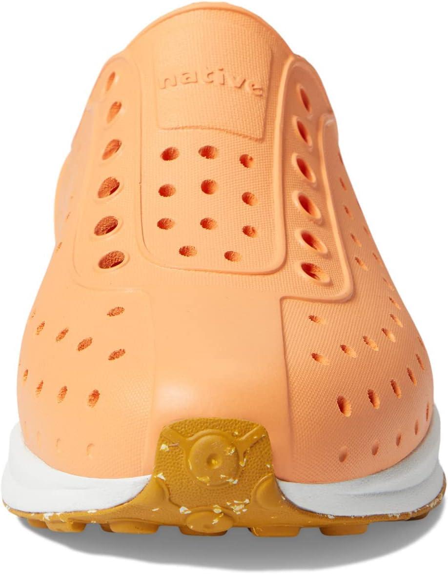 image:imageNative Shoes UnisexChild Robbie SlipOn SneakerPapaya OrangeShell WhiteMash Speckle Rubber