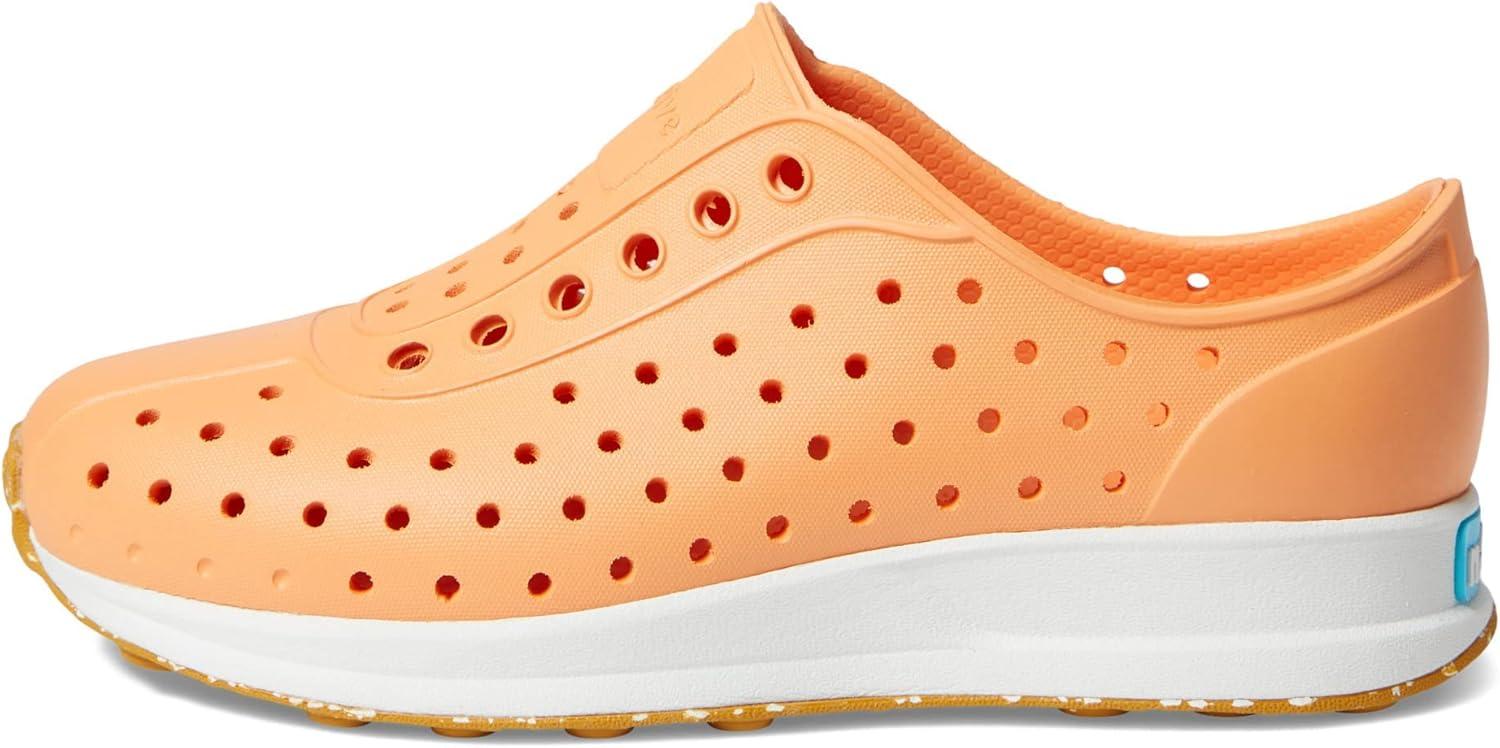 image:imageNative Shoes UnisexChild Robbie SlipOn SneakerPapaya OrangeShell WhiteMash Speckle Rubber