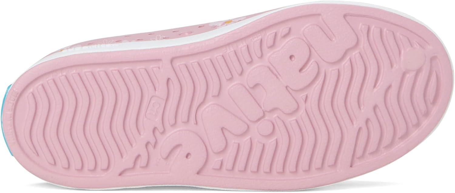 image:imageNative Shoes UnisexKids Jefferson Print SneakersBalos PinkShell WhiteShell Daisy