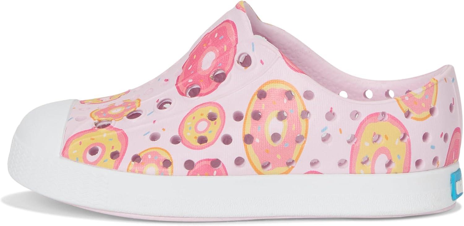 image:imageNative Shoes UnisexKids Jefferson Print SneakersBarely PinkShell WhiteDonuts