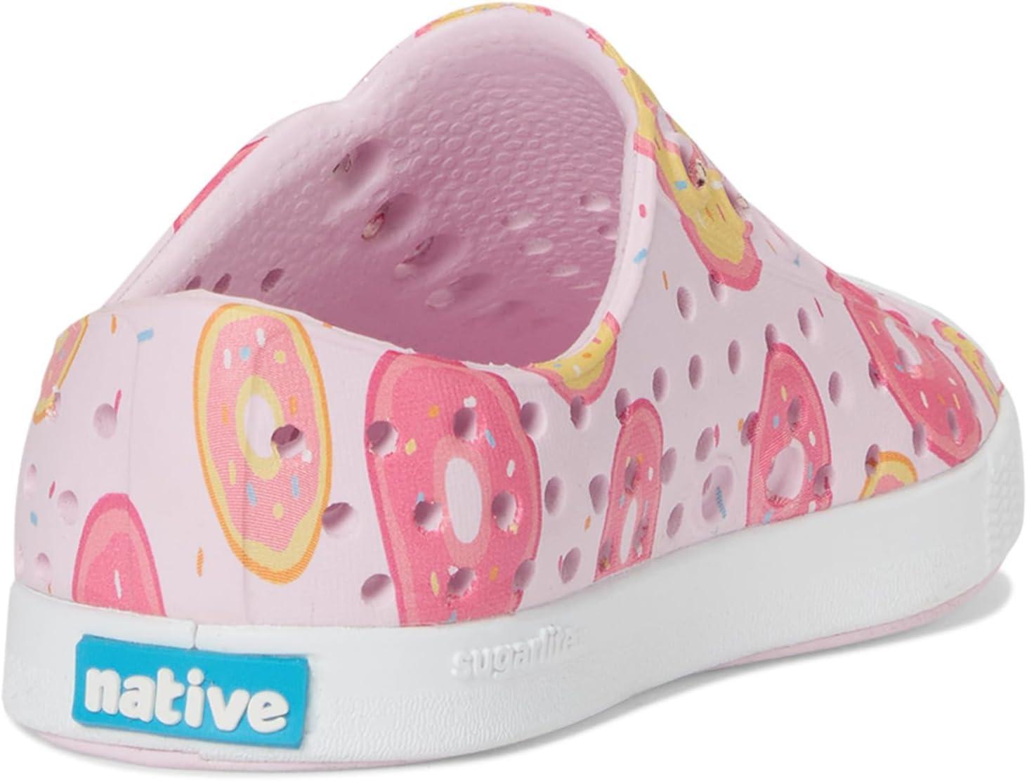 image:imageNative Shoes UnisexKids Jefferson Print SneakersBarely PinkShell WhiteDonuts