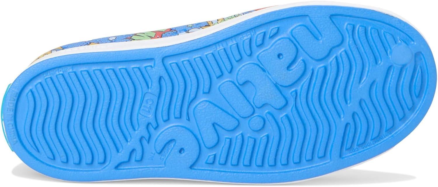 image:imageNative Shoes UnisexKids Jefferson Print SneakersResting BlueShell WhiteBoom Pow