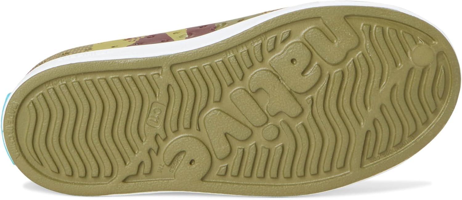 image:imageNative Shoes UnisexKids Jefferson Print SneakersRookie GreenShell WhiteBitter Seaweed Camo