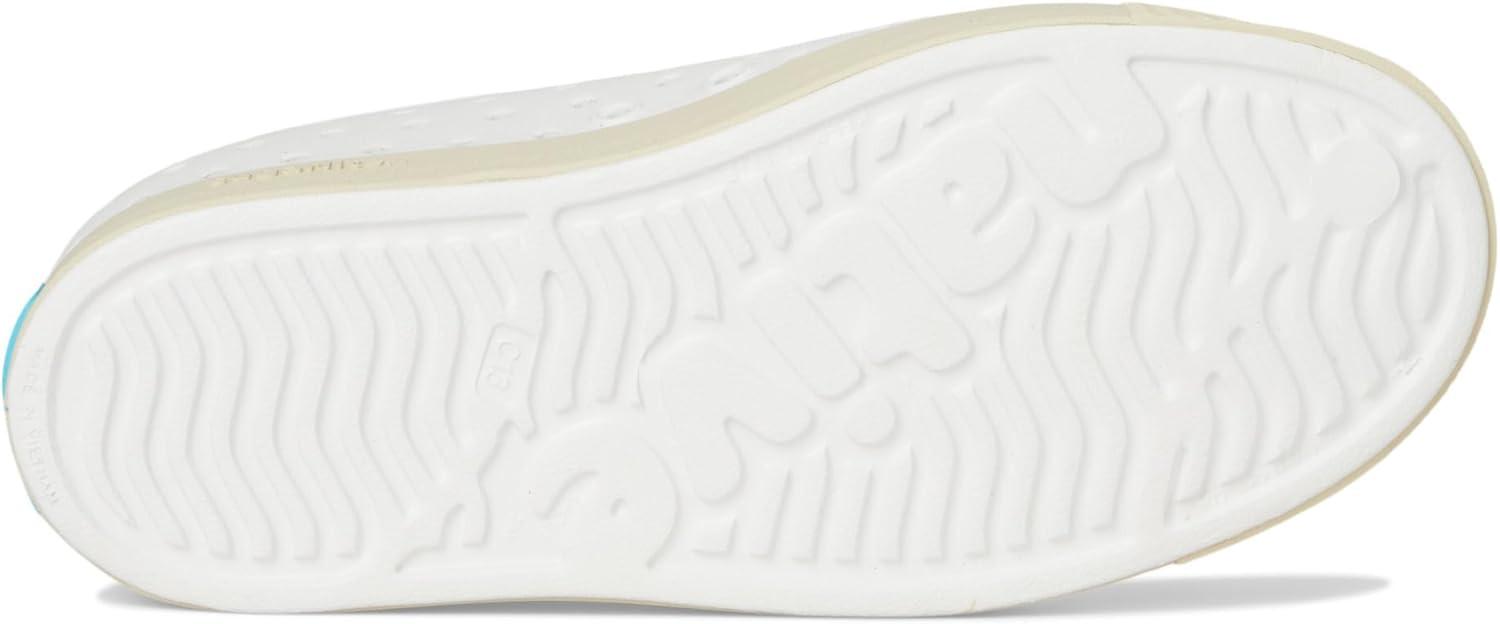 image:imageNative Shoes UnisexKids Jefferson Print SneakersShell WhiteBone WhiteInk Palm Block