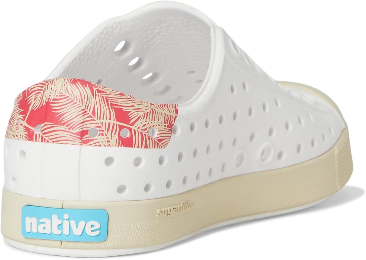 image:imageNative Shoes UnisexKids Jefferson Print SneakersShell WhiteBone WhitePopsicle Palm Block