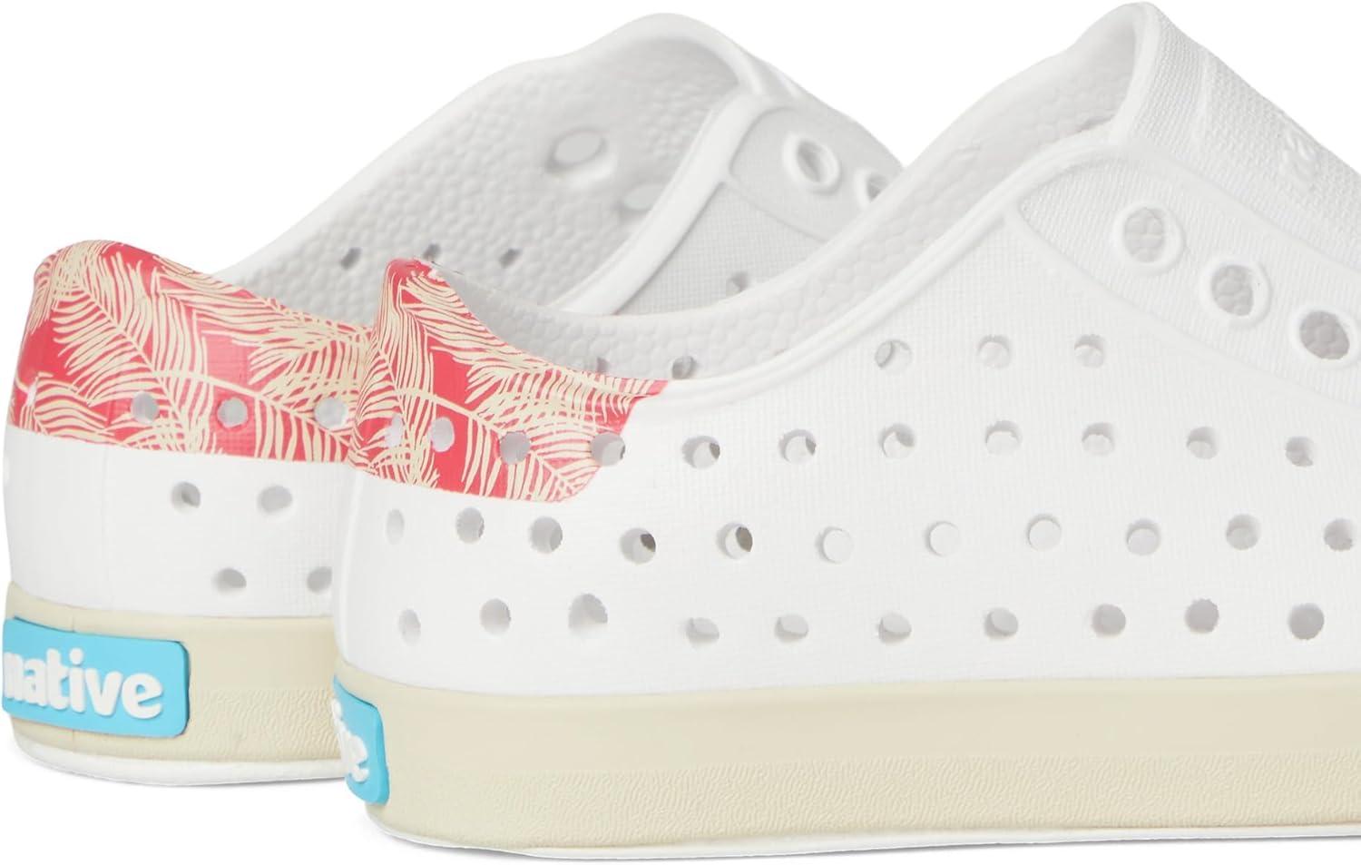 image:imageNative Shoes UnisexKids Jefferson Print SneakersShell WhiteBone WhitePopsicle Palm Block