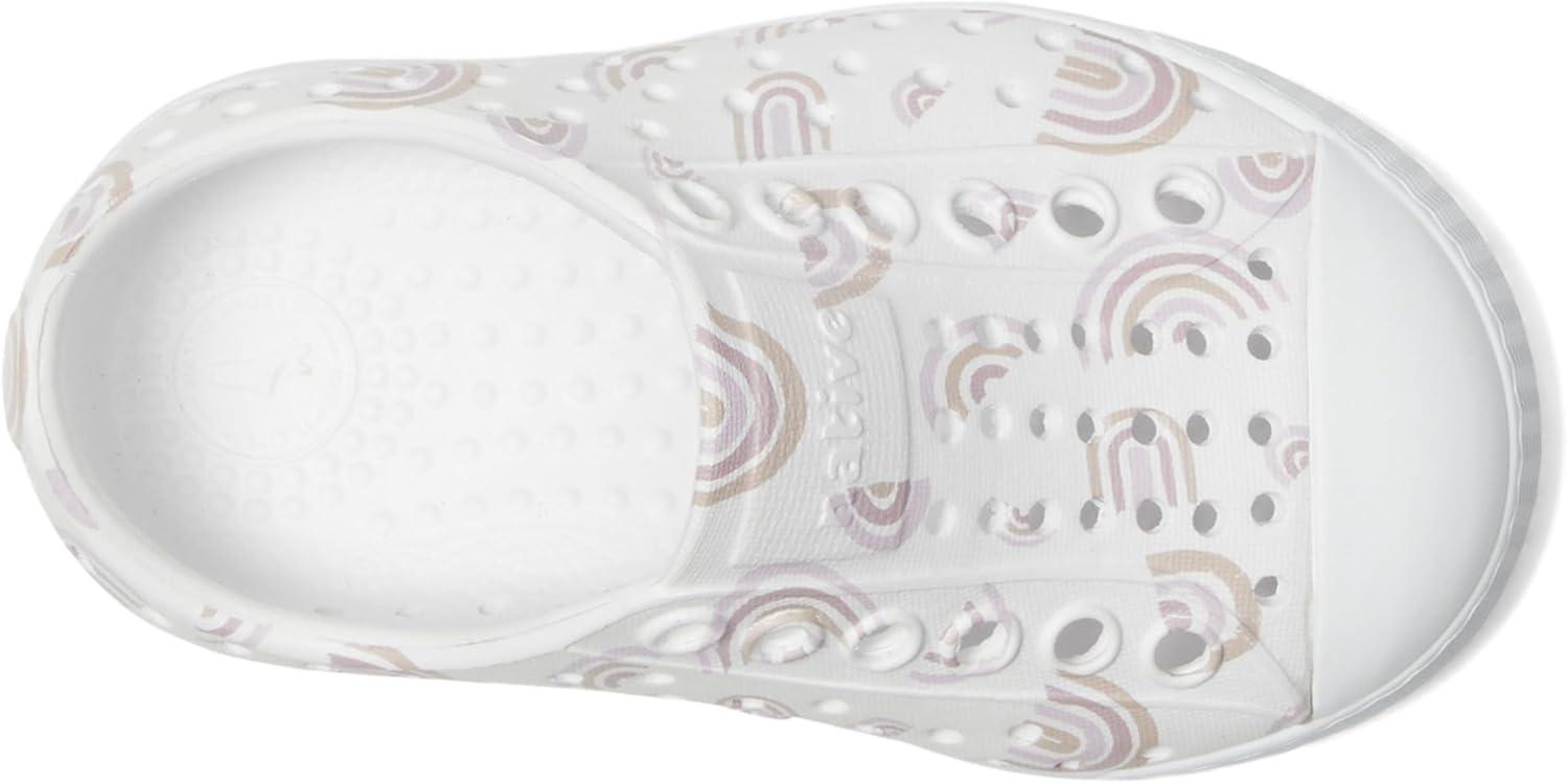 image:imageNative Shoes UnisexKids Jefferson Print SneakersShell WhiteShell WhiteBarely Flax Rainbow