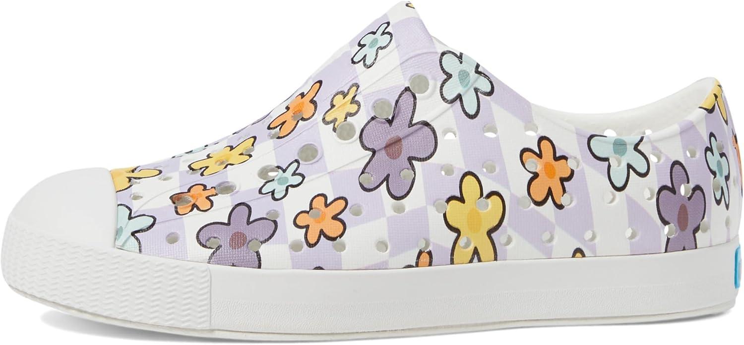 image:imageNative Shoes UnisexKids Jefferson Print SneakersShell WhiteShell WhiteDaisy Grid