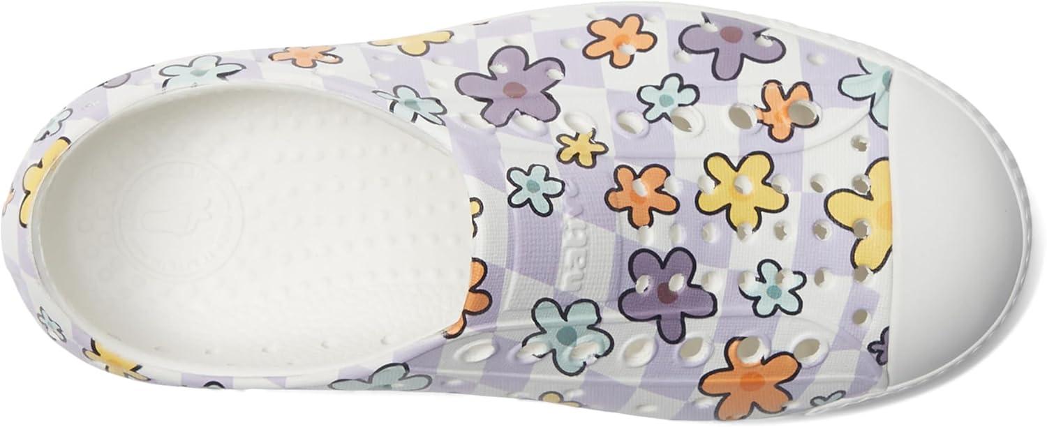 image:imageNative Shoes UnisexKids Jefferson Print SneakersShell WhiteShell WhiteDaisy Grid