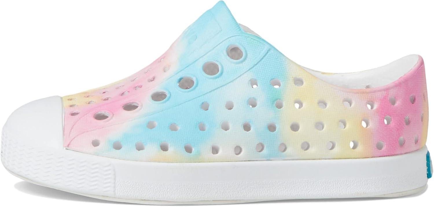 image:imageNative Shoes UnisexKids Jefferson Print SneakersShell WhiteShell WhitePastel Tiedye