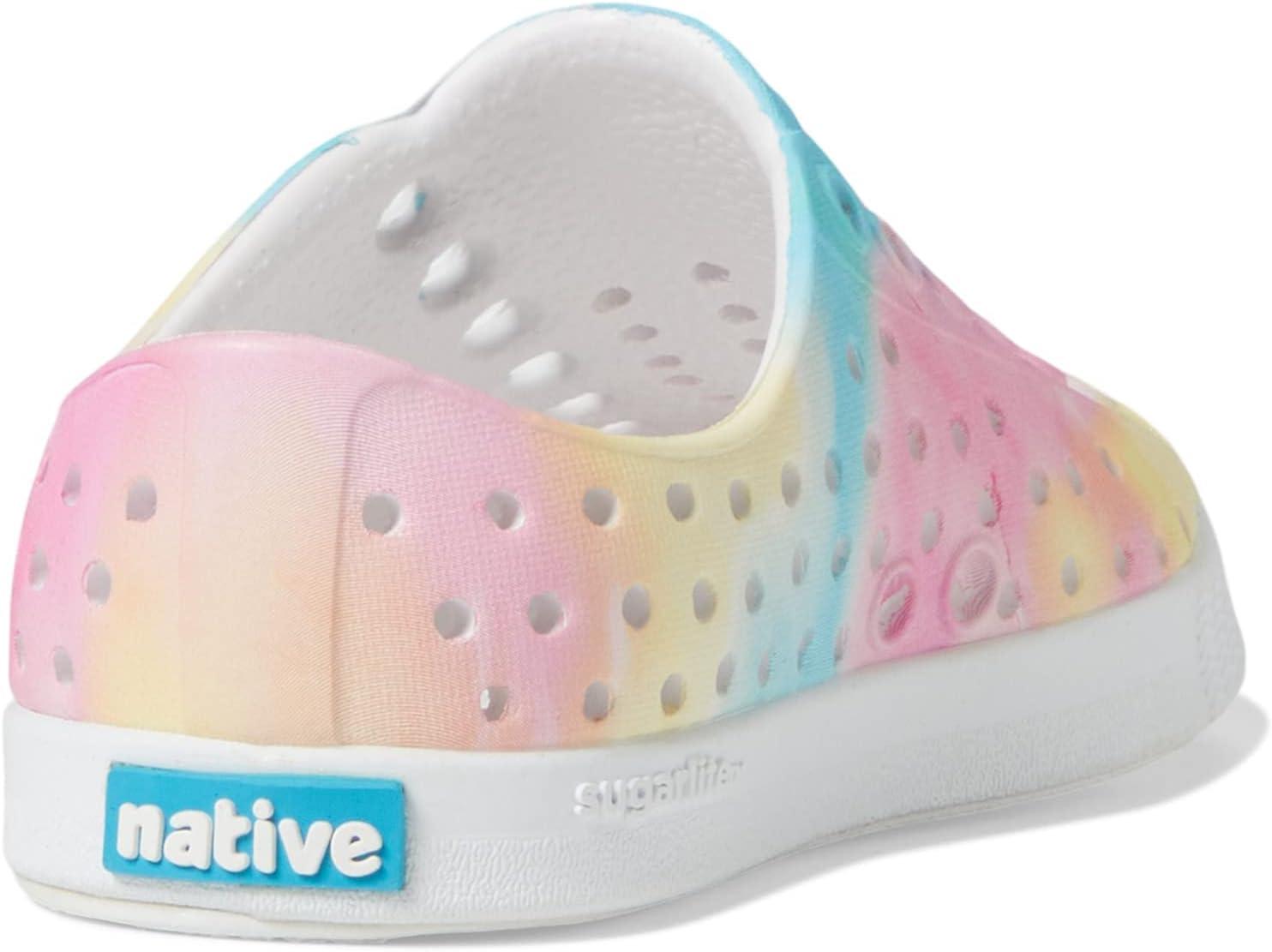 image:imageNative Shoes UnisexKids Jefferson Print SneakersShell WhiteShell WhitePastel Tiedye
