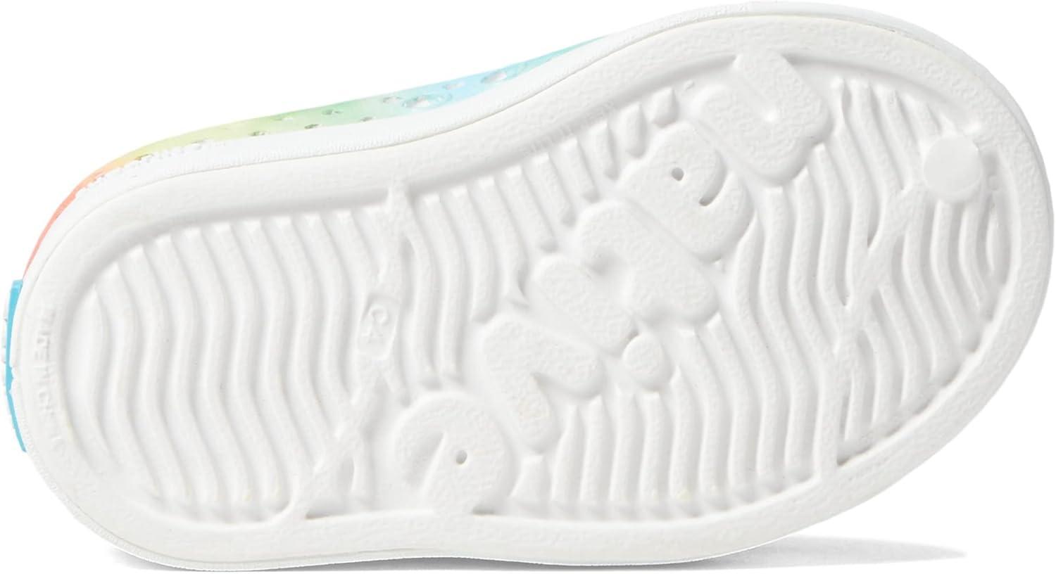 image:imageNative Shoes UnisexKids Jefferson Print SneakersShell WhiteShell WhiteRainbow Tiedye