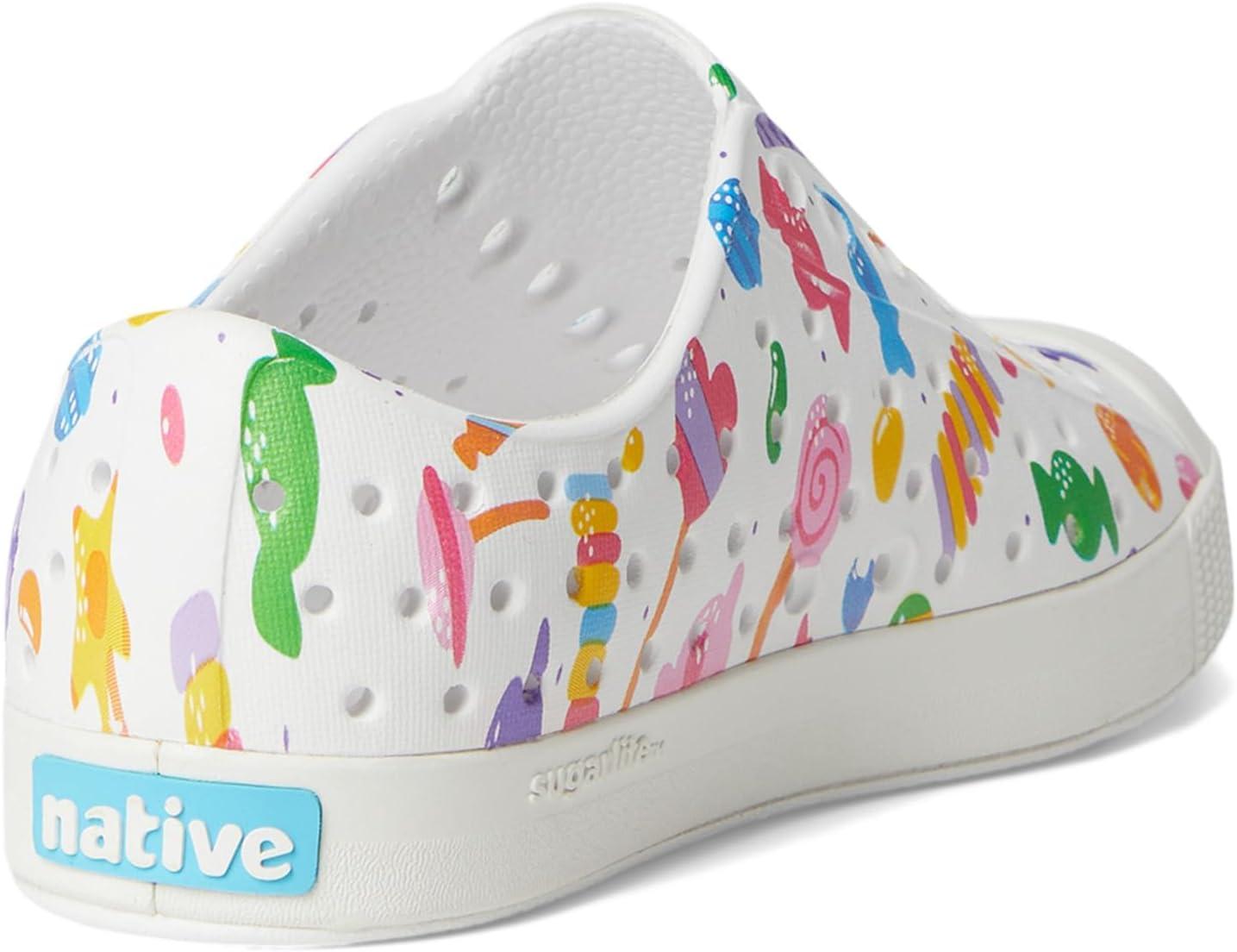 image:imageNative Shoes UnisexKids Jefferson Print SneakersShell WhiteShell WhiteRetro Candy