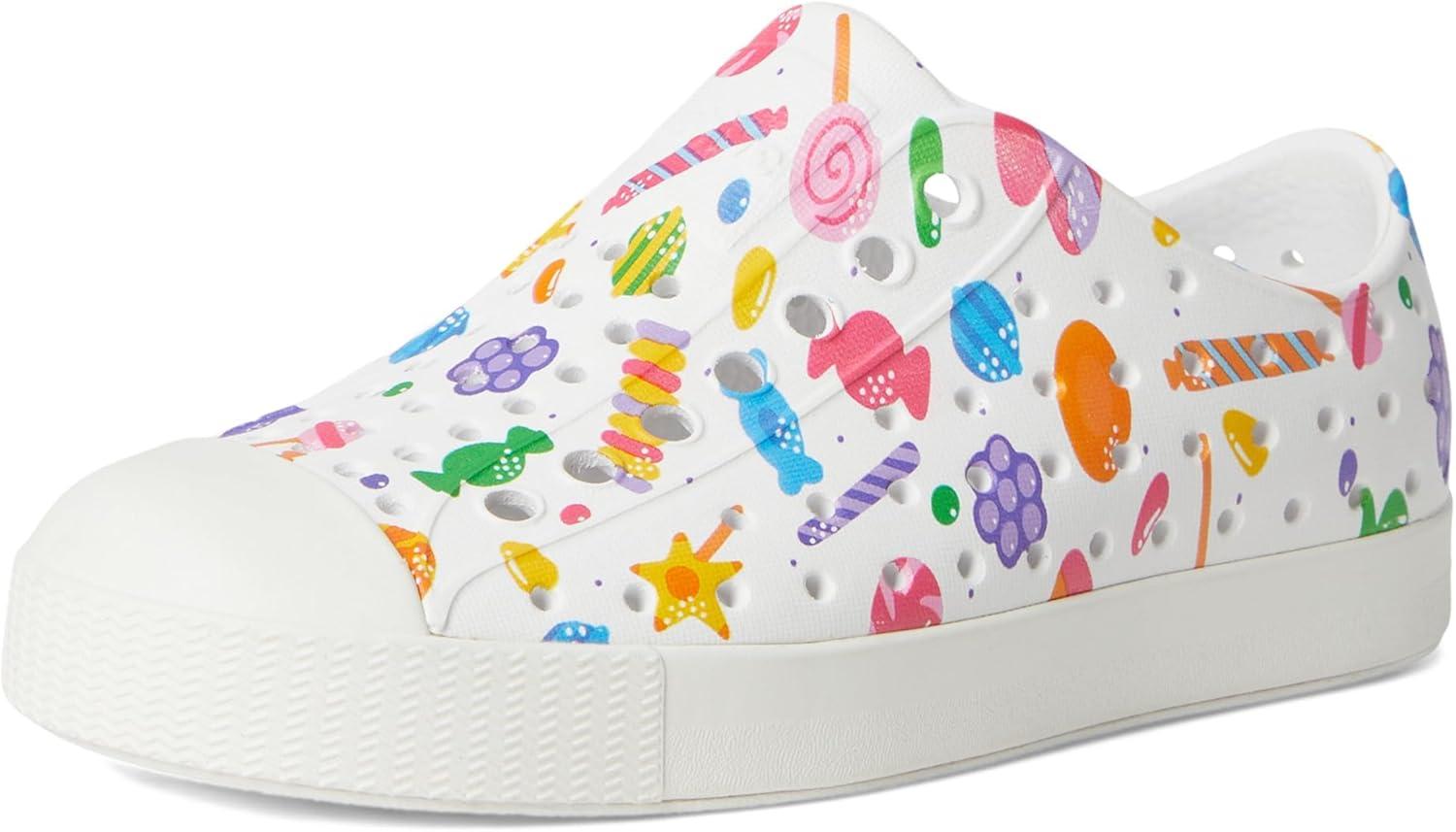 image:imageNative Shoes UnisexKids Jefferson Print SneakersShell WhiteShell WhiteRetro Candy