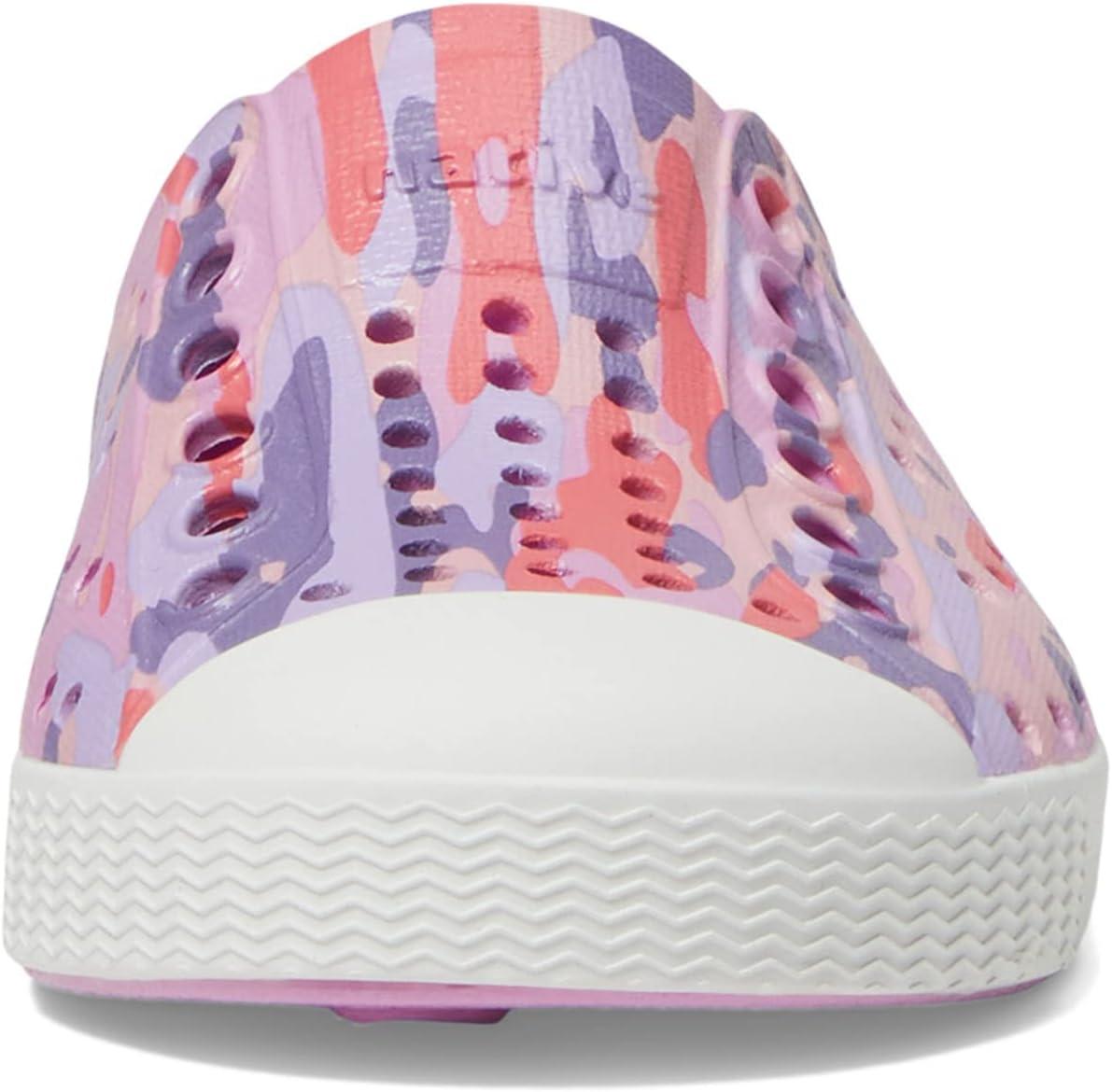 image:imageNative Shoes UnisexKids Jefferson Print SneakersWinterberry PinkShell WhiteHaze Eucamo