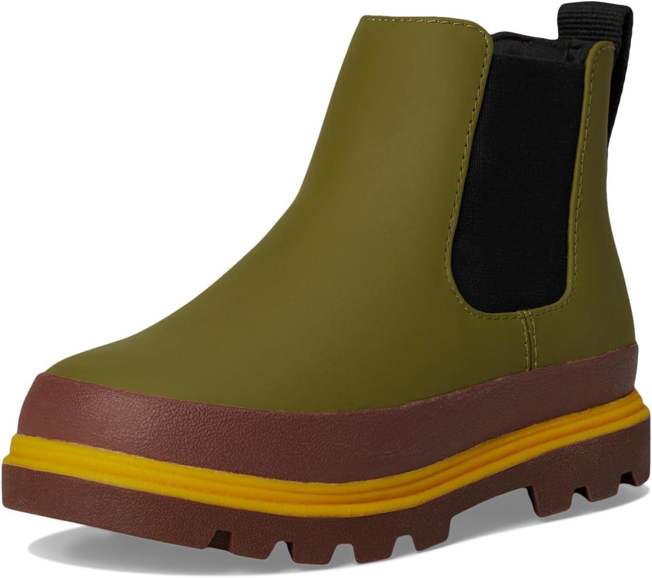 image:imageNative Shoes UnisexKids Kensington Chelsea BootRookie GreenBitter BrownWheat Yellow