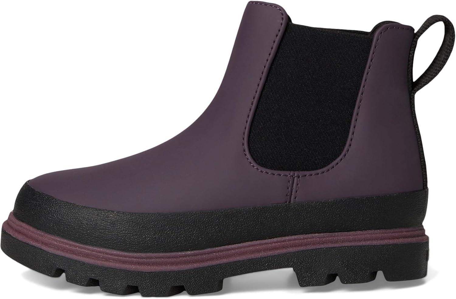 image:imageNative Shoes UnisexKids Kensington Chelsea BootVelvet PurpleJiffy BlackPlum Purple