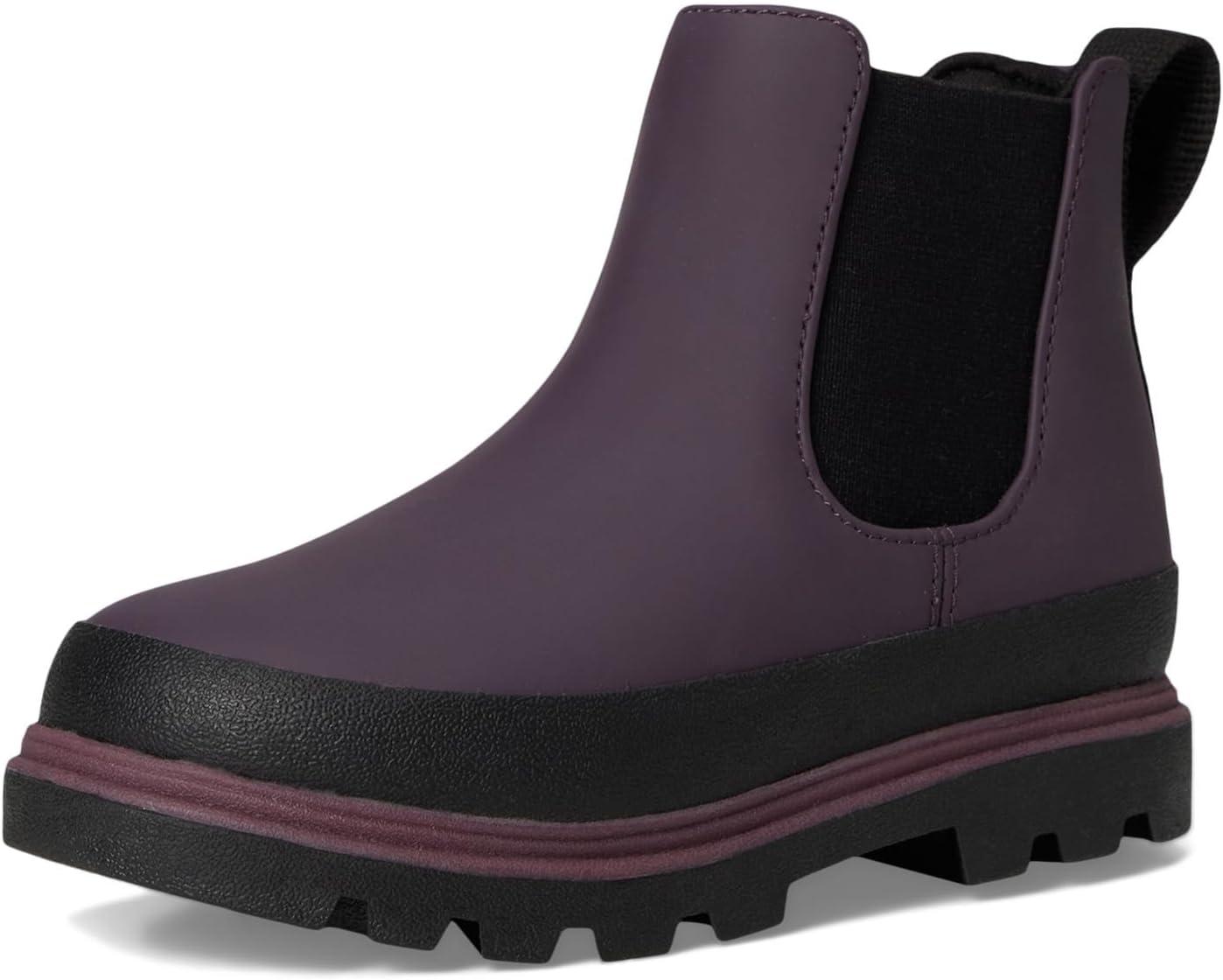 image:imageNative Shoes UnisexKids Kensington Chelsea BootVelvet PurpleJiffy BlackPlum Purple