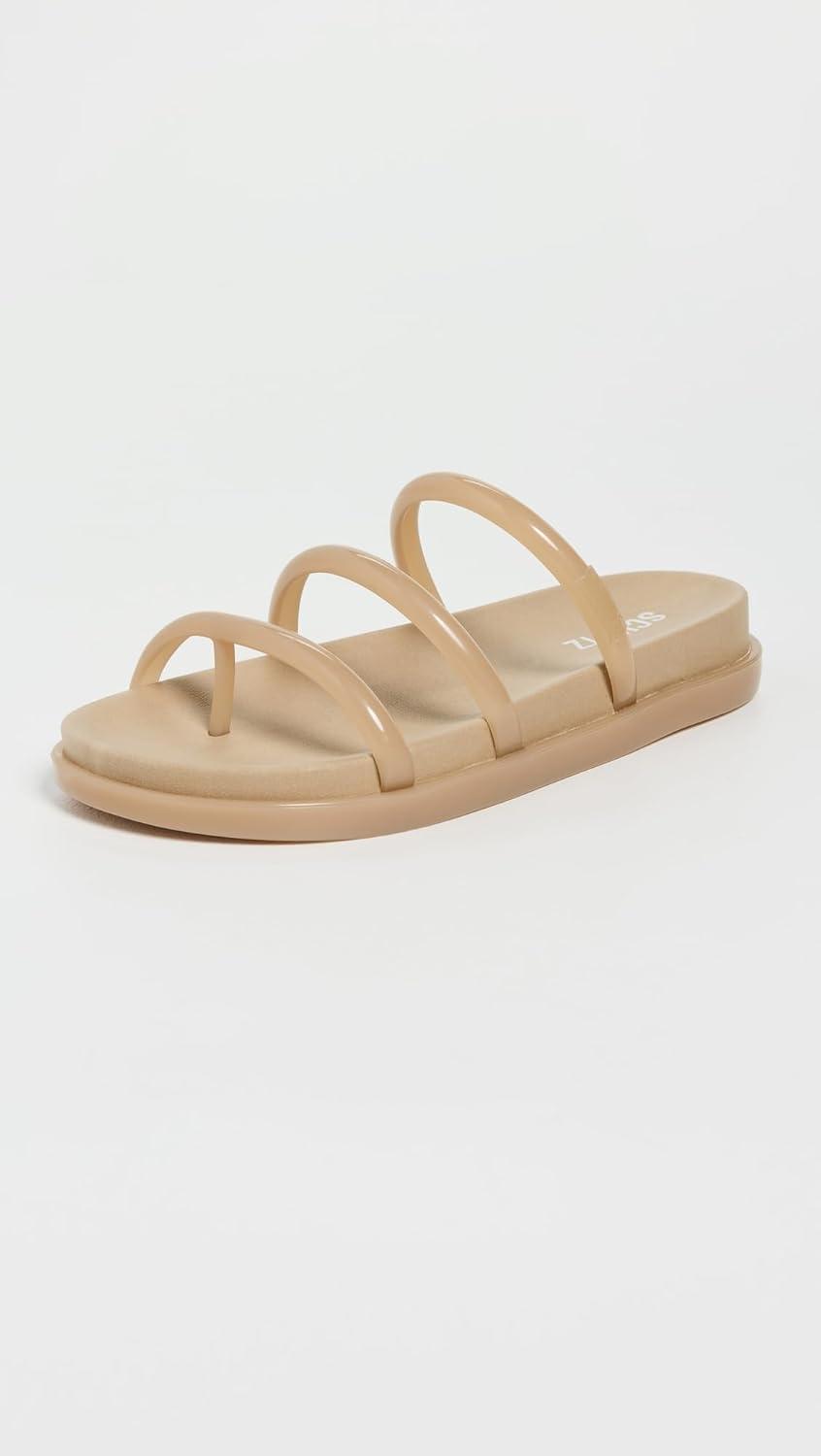 image:imageSCHUTZ Womens Polly Sporty Jelly SandalsBeige Cuban Sand
