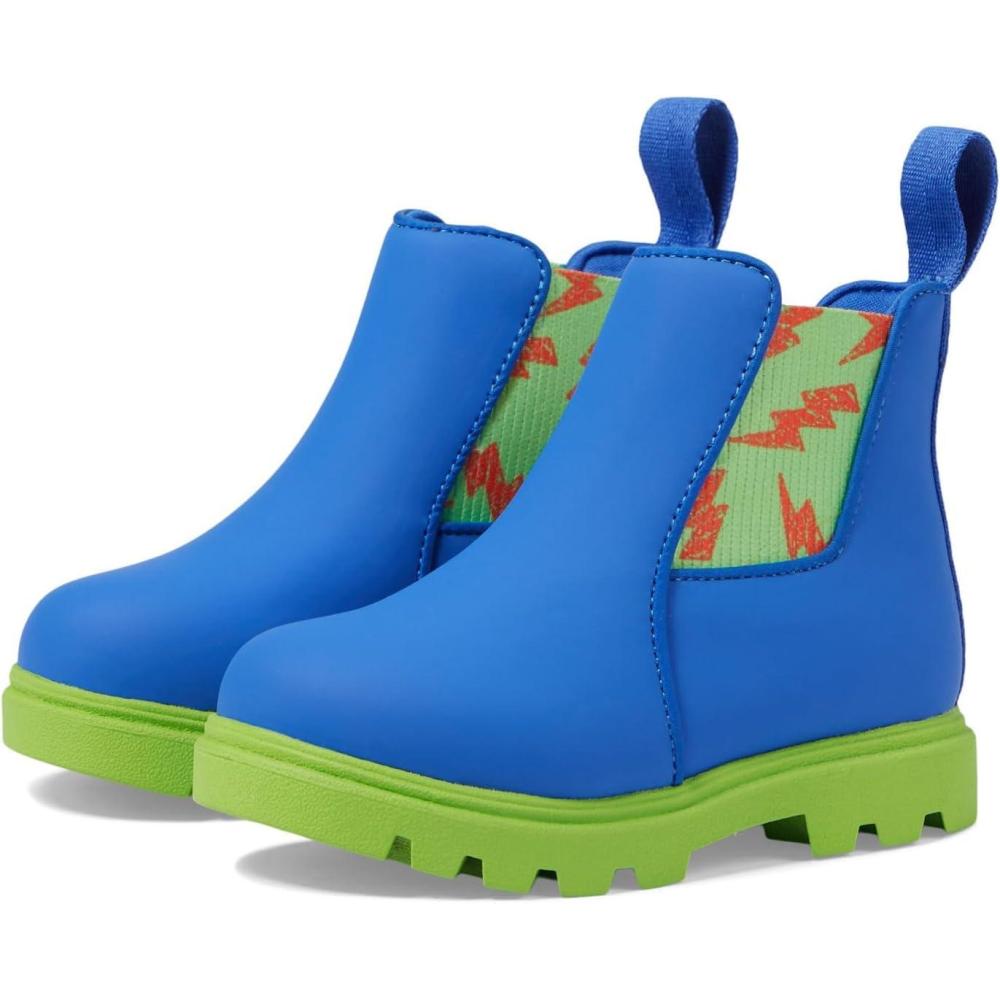 image:imageNative Shoes Kensington Treklite Bloom ToddlerUv BlueSnap GreenSnap Laflame Lightning