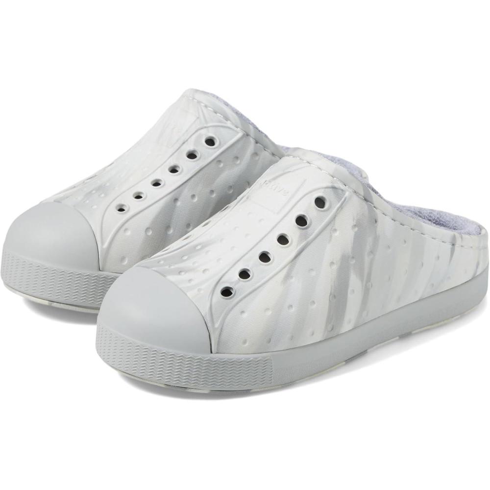 image:imageNative Shoes Kids Jefferson French Terry Little KidBig Kid Shoes for Kids Synthetic OutsoleHyams Grey MarbleHyams Grey