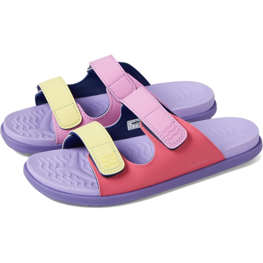 image:imageNative Shoes Kids Unisex Frankie Sugarlite Little KidDazzle PinkHealing PurpleHaze PurpleMorning Winterberry Strap