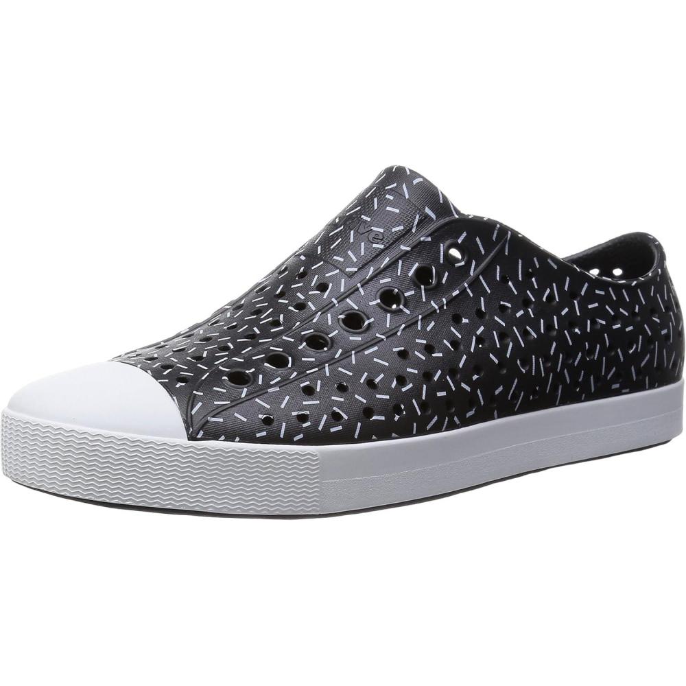 image:imageNative Shoes Unisex Jefferson Sugarlite PrintJiffy BlackSprinkle Print