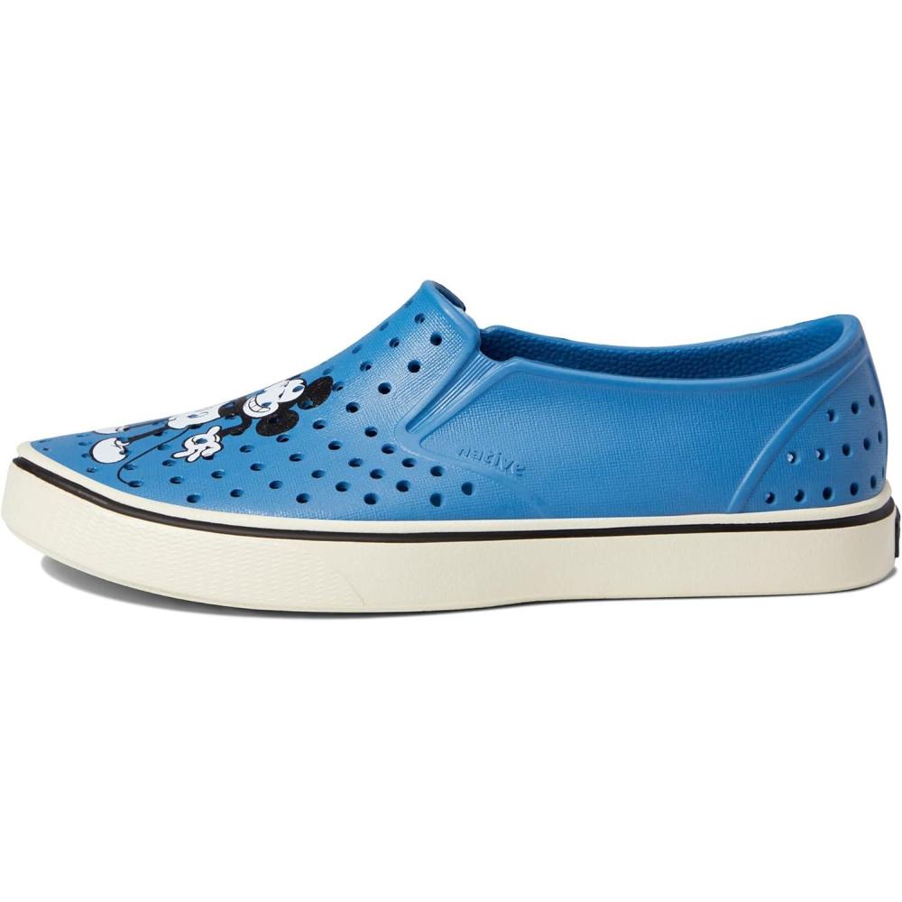image:imageNative Shoes Unisex Kids Miles SlipOn SneakerVallarta BlueBone WhitePrevintage Mickey