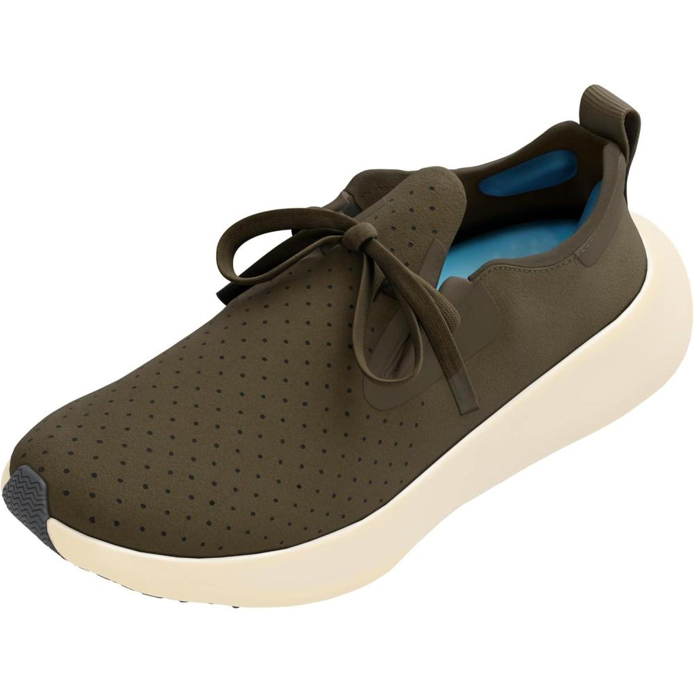 image:imageNative Shoes UnisexAdult Apollo 10 Ultralight SneakerTuff GreenTapioca Off White