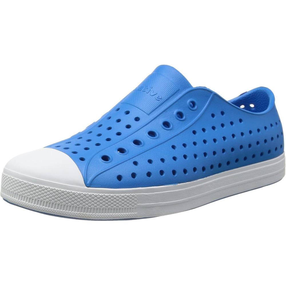 image:imageNative Shoes UnisexAdult Jefferson Lightweight Fashion SneakerGalaxy BlueShell White
