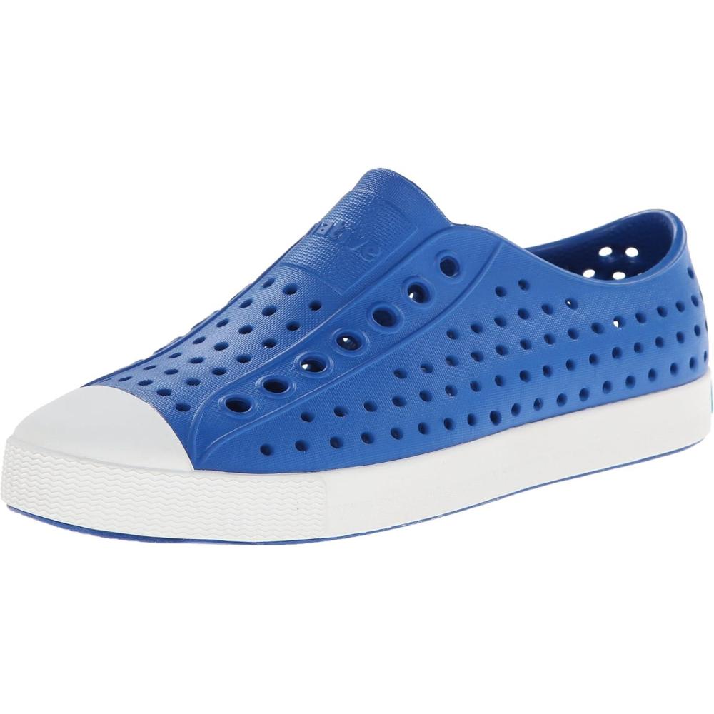 image:imageNative Shoes UnisexAdult Jefferson Lightweight Fashion SneakerVictoria BlueShell White
