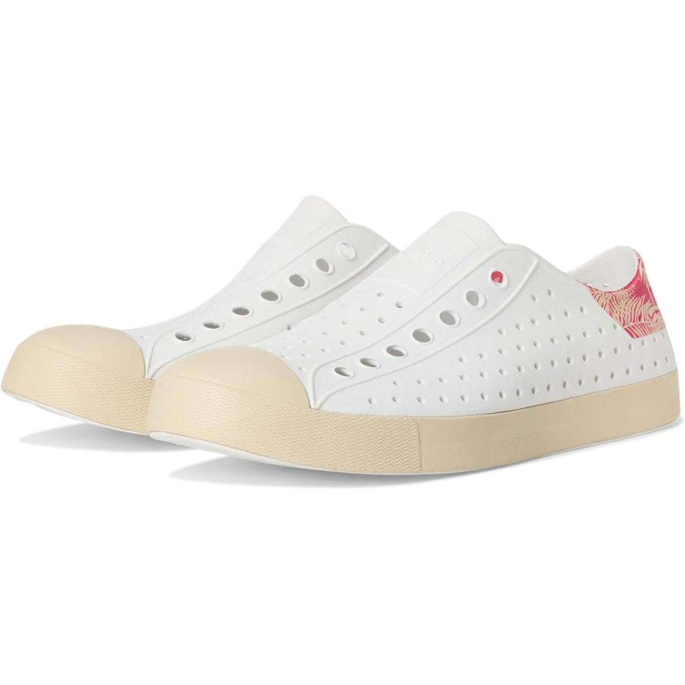 image:imageNative Shoes UnisexAdult Jefferson Wanderfoam BlockShell WhiteBone WhitePopsicle Palm Block