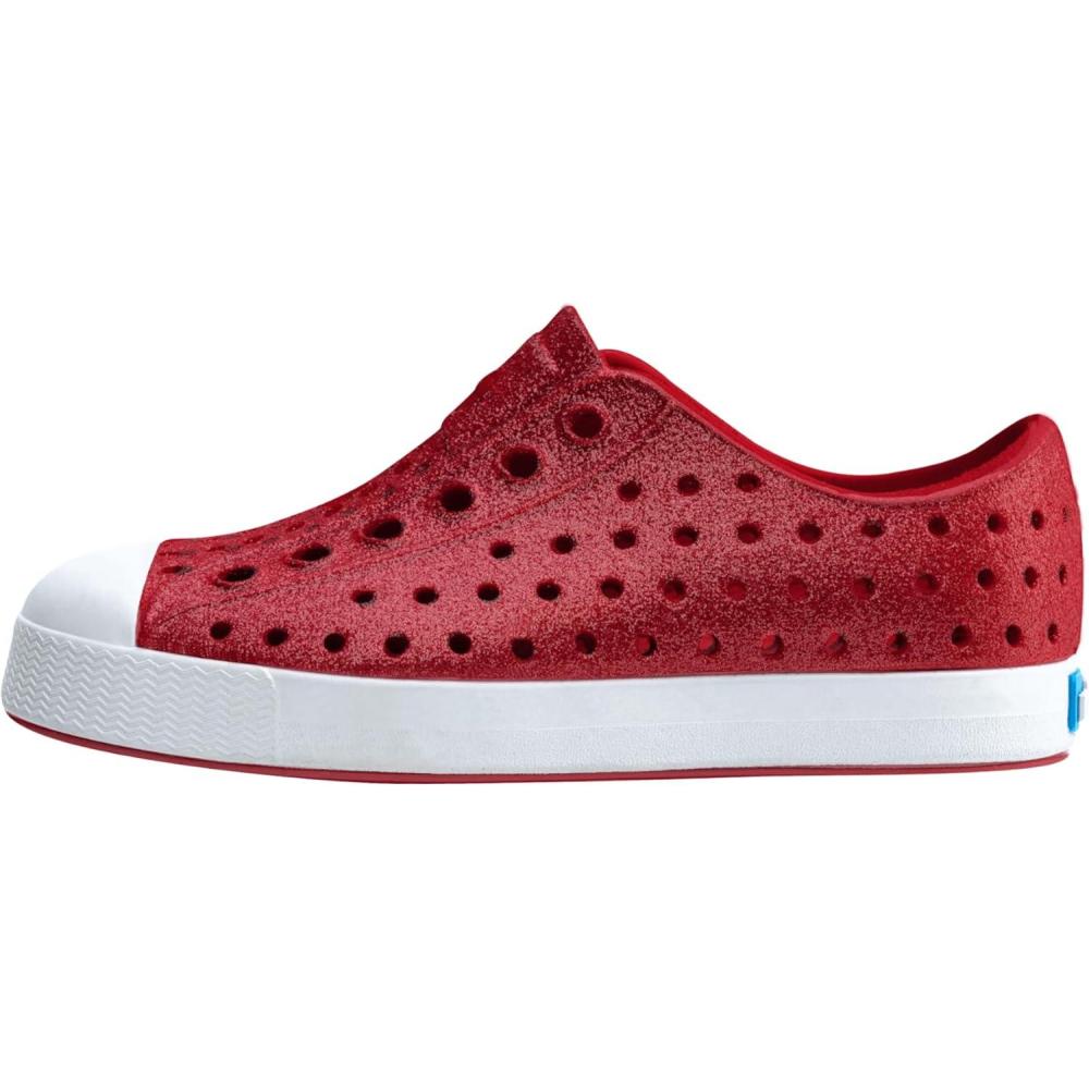 image:imageNative Shoes UnisexChild Jefferson BioBling SneakersRuby BlingShell White