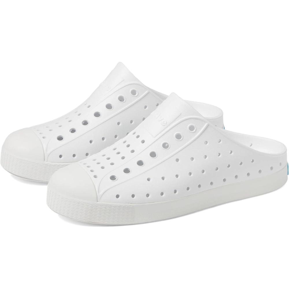 image:imageNative Shoes UnisexChild Jefferson Clog Little KidBig KidShell WhiteShell White