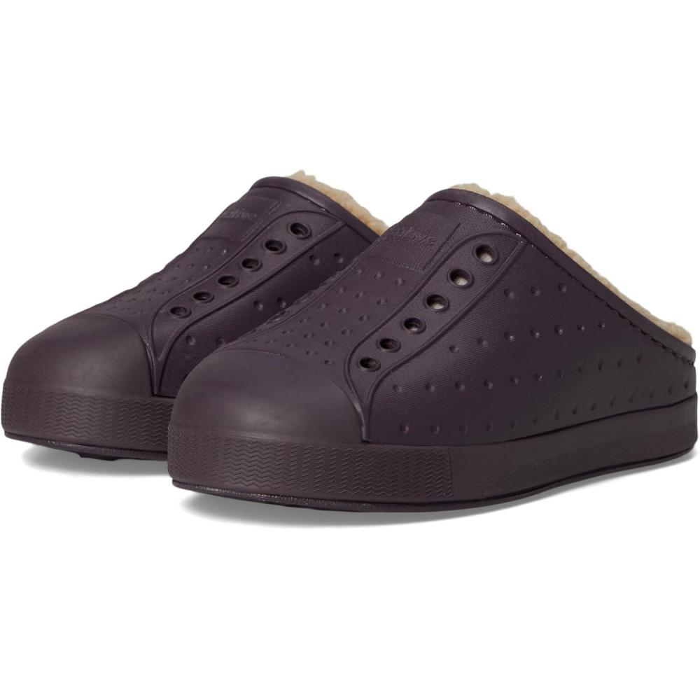 image:imageNative Shoes UnisexChild Jefferson Cozy Little KidVelvet PurpleVelvet PurpleFlax Tan