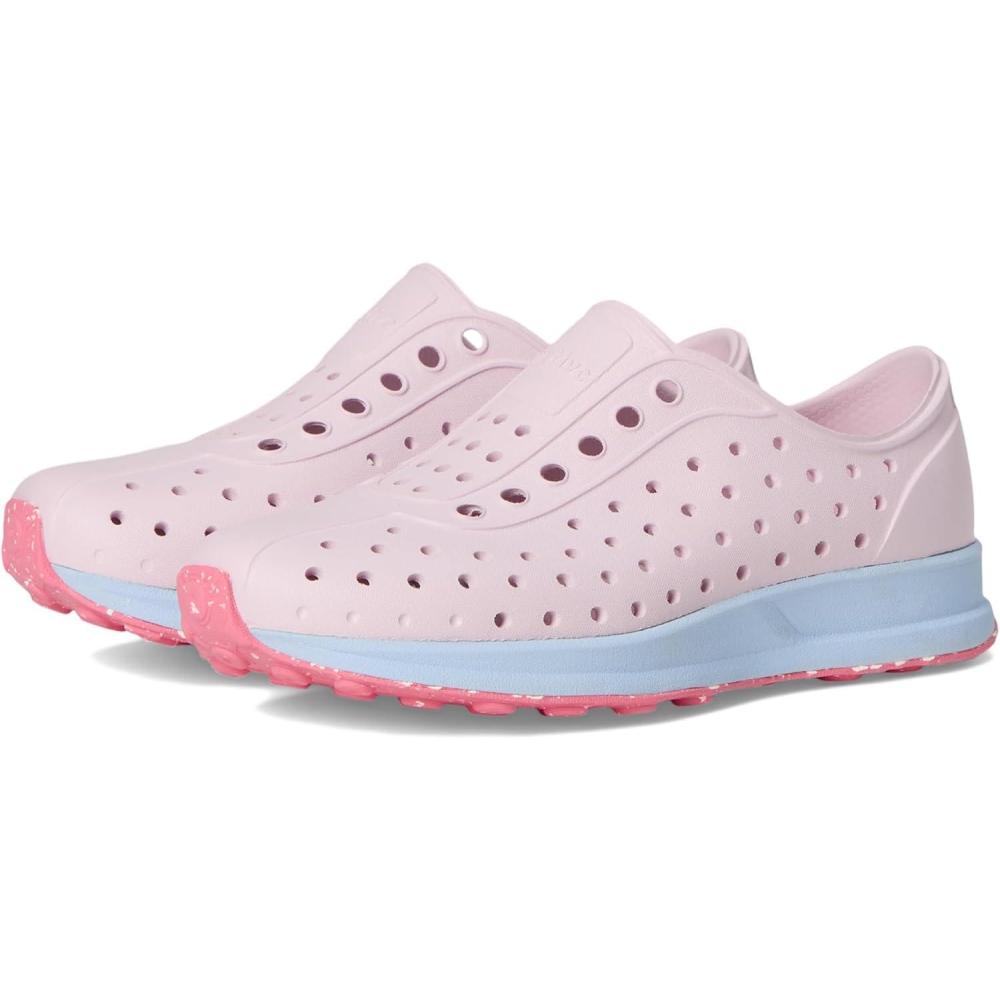image:imageNative Shoes UnisexChild Robbie SlipOn SneakerBarely PinkSkyway BlueClover Speckle Rubber