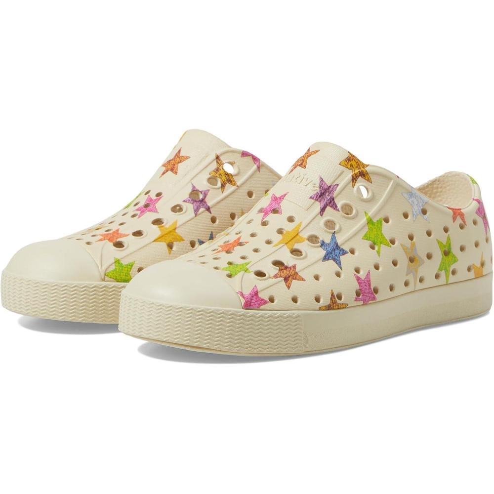 image:imageNative Shoes UnisexKids Jefferson Print SneakersBone WhiteBone WhiteMulti Star